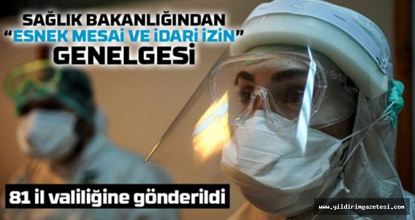 Sağlık Bakanlığı’ndan ‘esnek mesai ve idari izin’ genelgesi
