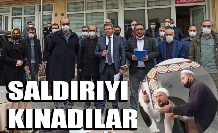 Cami imamımızın gönülleri dolduran hizmetleri bir takım sözde cemaatleri rahatsız etmiş olacak ki, bu saldırıyı gerçekleştirmişlerdir!