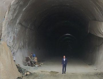 Bursa’nın dağ yolunda tünelin ışığı gözüktü!