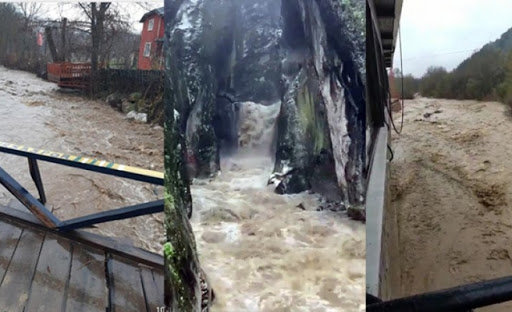Bursa’da Uludağ’dan gelen dereler taştı! Valilik alarm seviyesine geçti