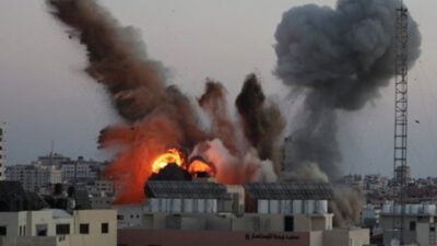İsrail, Filistin İçişleri Bakanlığı’nı vurdu