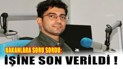 AA muhabirinin işine son verildi!