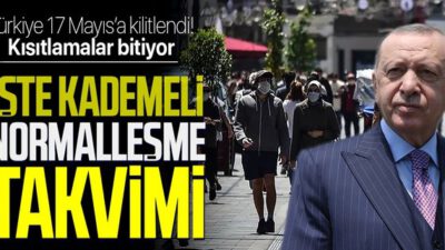 Tam kapanma kısıtlamaları bitiyor! Türkiye yeni açıklamaya kilitlendi