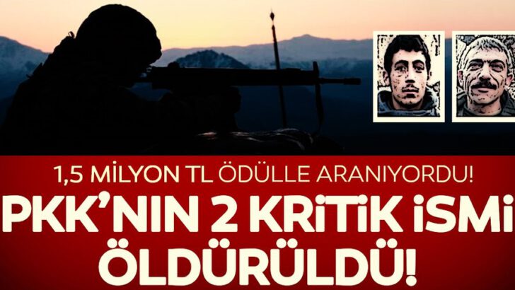 2 terörist etkisiz hale getirildi: Biri kırmızı kategorideydi!