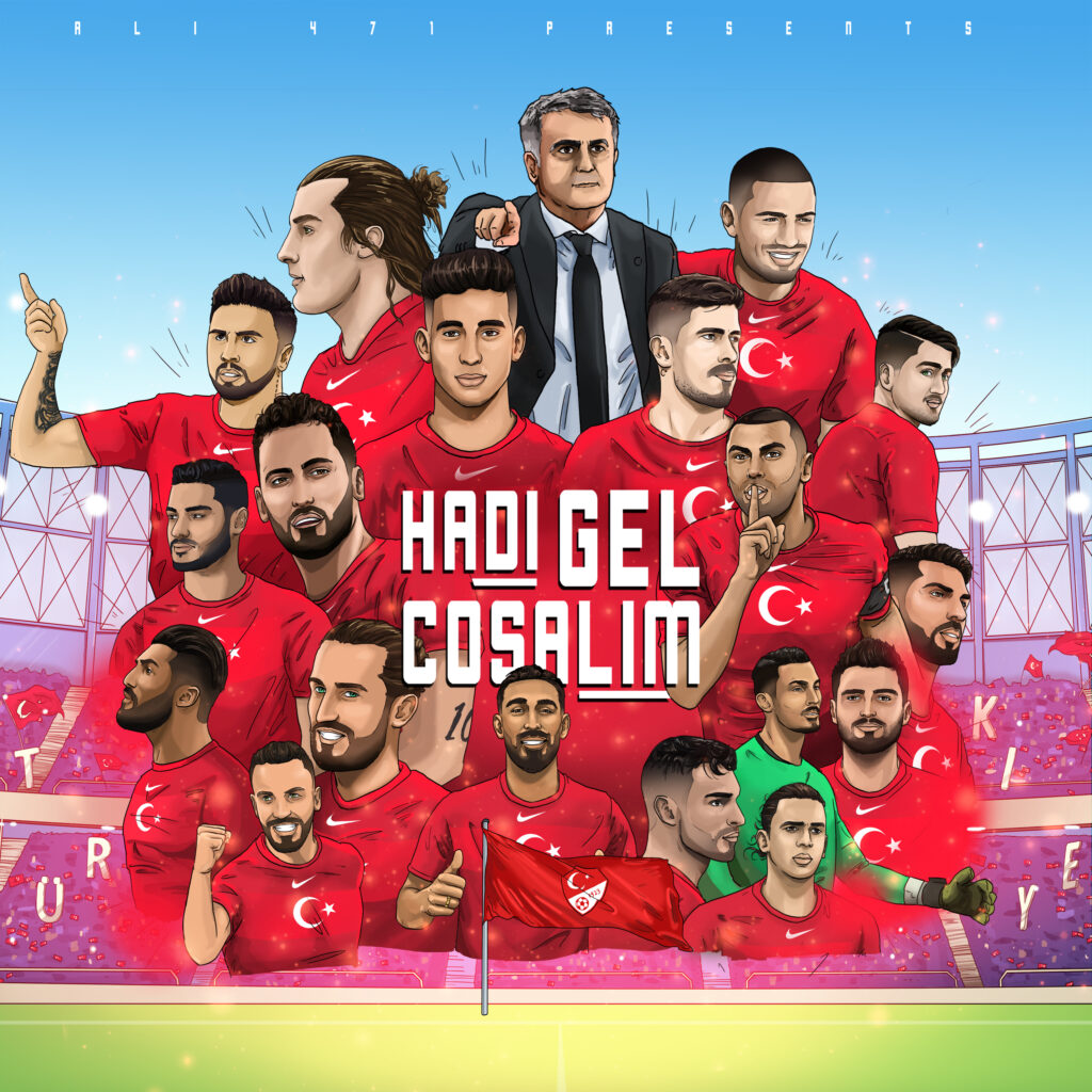 ALİ471’DEN TÜRKİYE A MİLLİ FUTBOL TAKIMI İÇİN ÖZEL ŞARKI:  “HADİ GEL COŞALIM”