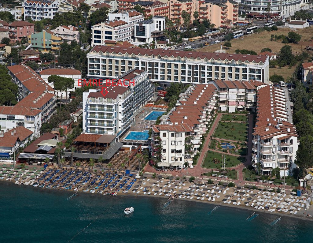 BİR MARMARİS EFSANESİ  Emre Beach Otel ve Emre Otel