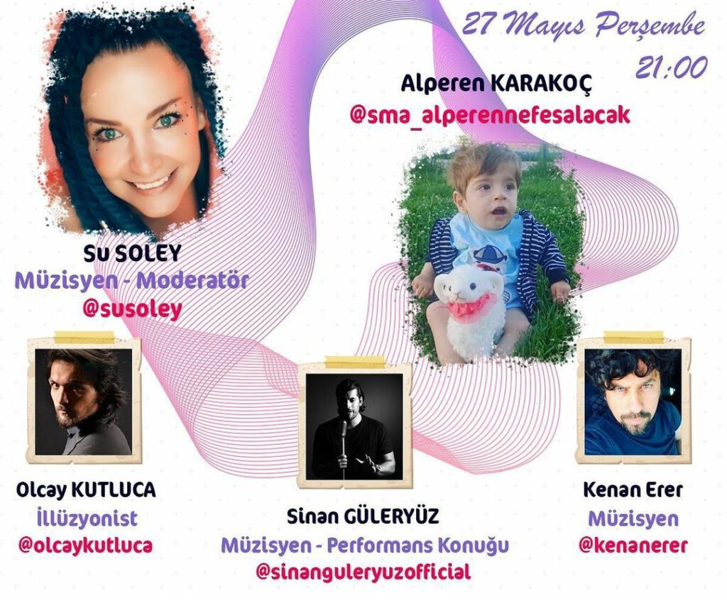 Olcay Kutluca ve Sinan Güleryüz’den Destek