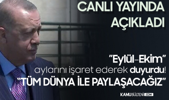 ”Biz ürettiğimiz aşıyı herkesle paylaşacağız”
