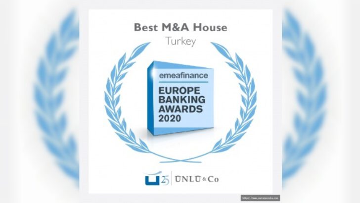 EMEA Finance’dan ÜNLÜ &Co’ya  “Best M&A House-Turkey” ödülü