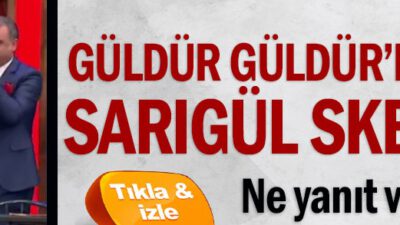 Güldür Güldür’den Mustafa Sarıgül skeci… Sarıgül ekibe teşekkür etti…