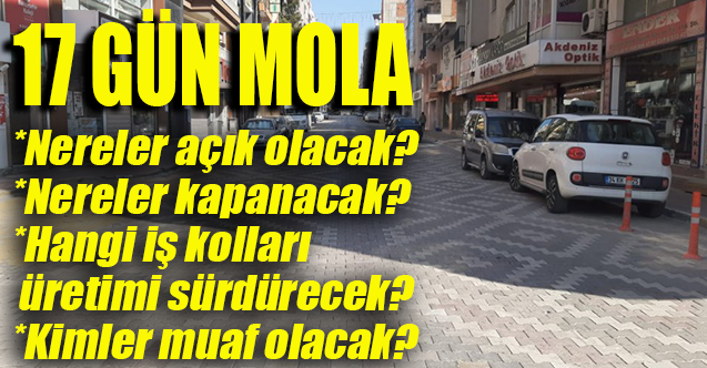 Tam kapanmada pazar günü nereler açık olacak?