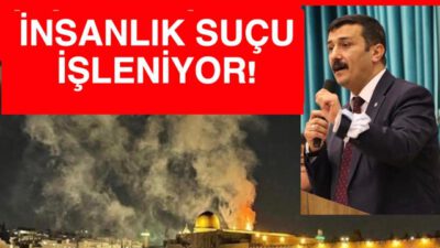 ZALİM İSRAİL’İN ZULMÜNÜ LANETLİYORUZ!