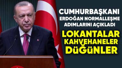 Türkiye Yeni Kademeli Normalleşmeye Geçiyor… Kahvehane, Düğünler, Hali Saha…