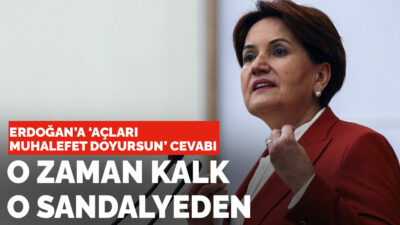 Açları Doyuramayacaksan Kalk O Sandalyeden!