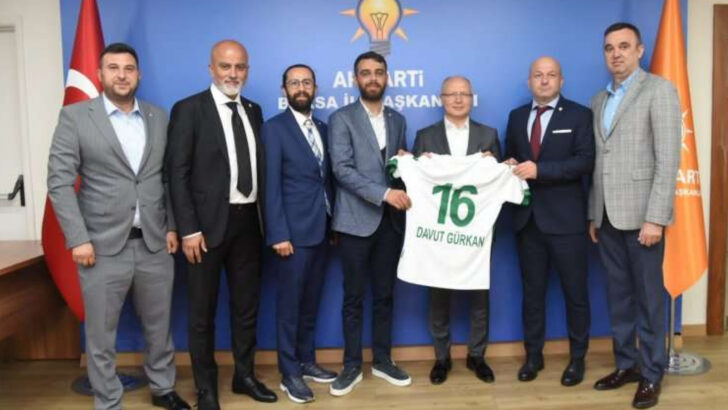 Bursaspor’dan AK Parti Bursa’ya ziyaret