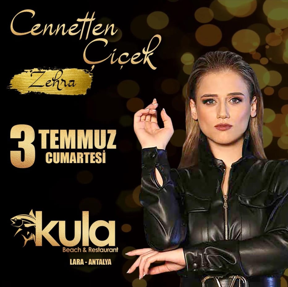 Zehra Kula Beach Restaurant’ta sevenlerine kavuşuyor.