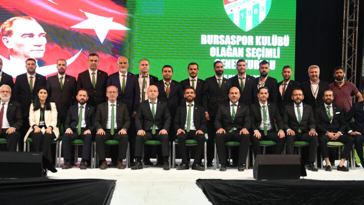 Bursaspor’da kongre bitti! İşte yeni başkan ve ekibi…