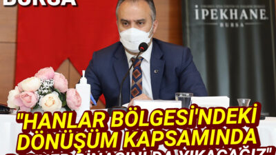 Aktaş: “Hanlar Bölgesi’ndeki dönüşüm kapsamında Boyner binasını da yıkacağız”