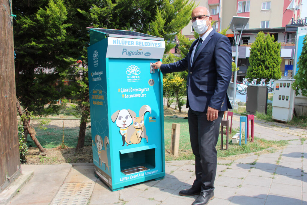 Can dostlar için beslenme otomatları