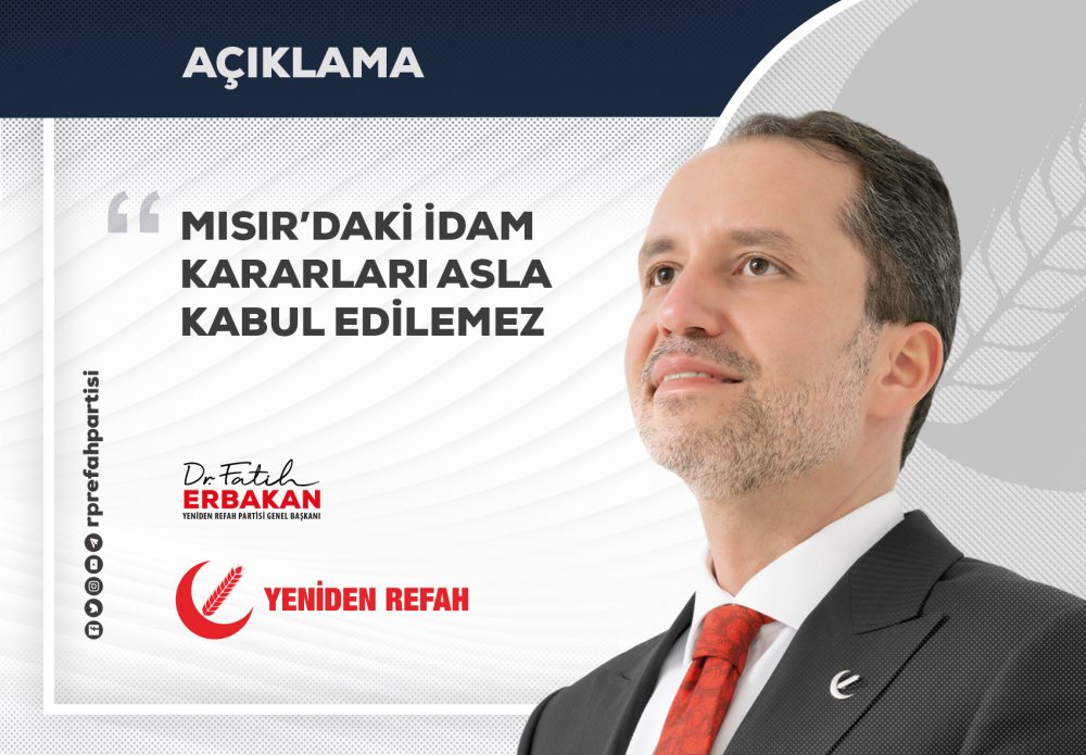 MISIR’DAKİ İDAM KARARLARI ASLA KABUL EDİLEMEZ