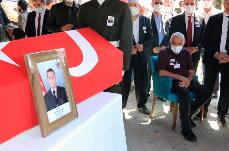 Şehit Uzman Çavuş Samet Şeker’e kahreden veda