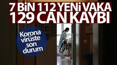 24 saatte 7.112 yeni vaka!