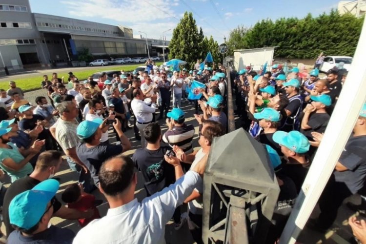 Destek Amortisör fabrikasında direniş sürüyor!