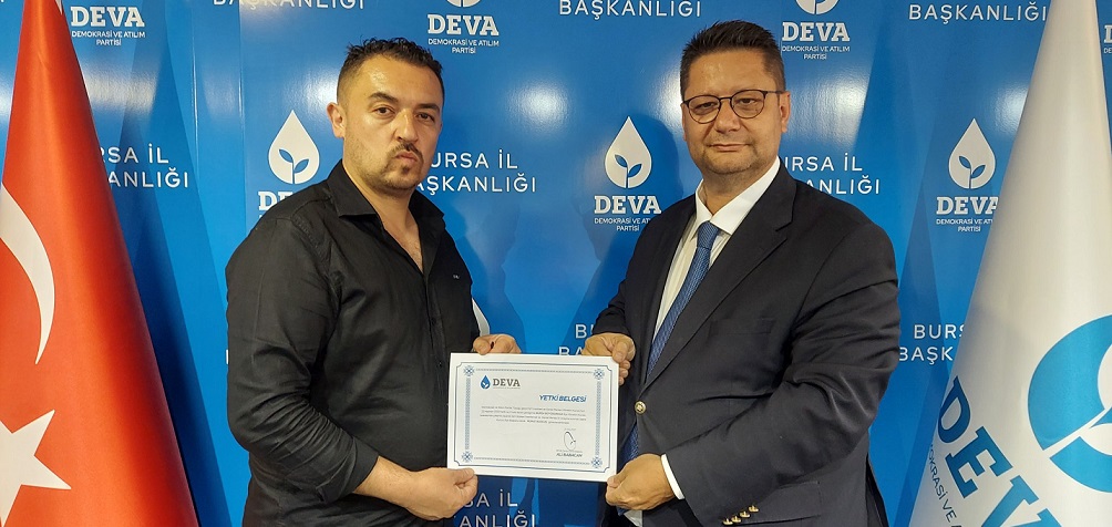 DEVA Partisi’nin Büyükorhan İlçe Başkanı belli oldu!