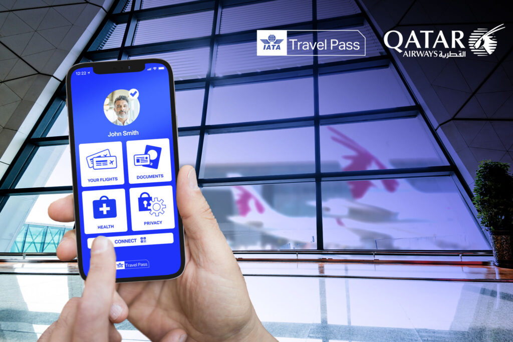 Qatar Airways, IATA Travel Pass’in Deneme Sürümü ile Aşı Kimliklerini ‘Dijital Pasaport’ Mobil Uygulamasına Entegre Eden İlk Havayolu Oldu