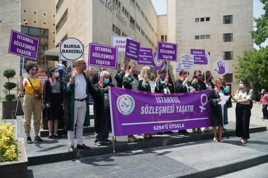 İSTANBUL SÖZLEŞMESİNDEN VAZGEÇMİYORUZ…