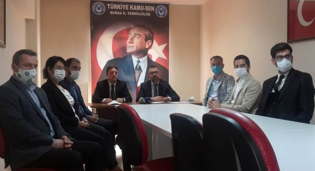 Eğitim çalışanlarının bütün sorun ve taleplerini konfederasyonumuzun marifetiyle masaya taşıyarak, çözüm yolları arayacağız