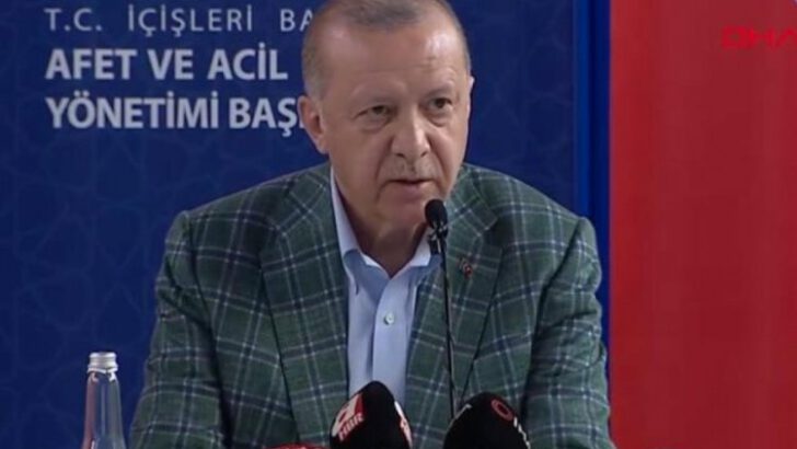 Erdoğan yapılacak yardımları açıkladı!