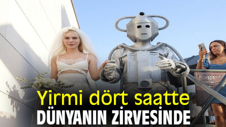 24 saatte dünyanın zirvesinde…