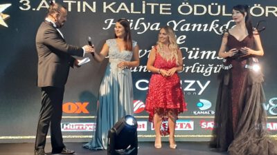 Hülya Yanıkdağ ve Hevin Cümsen farkı İle 3. Altın kalite  ödül  töreni  yapıldı.