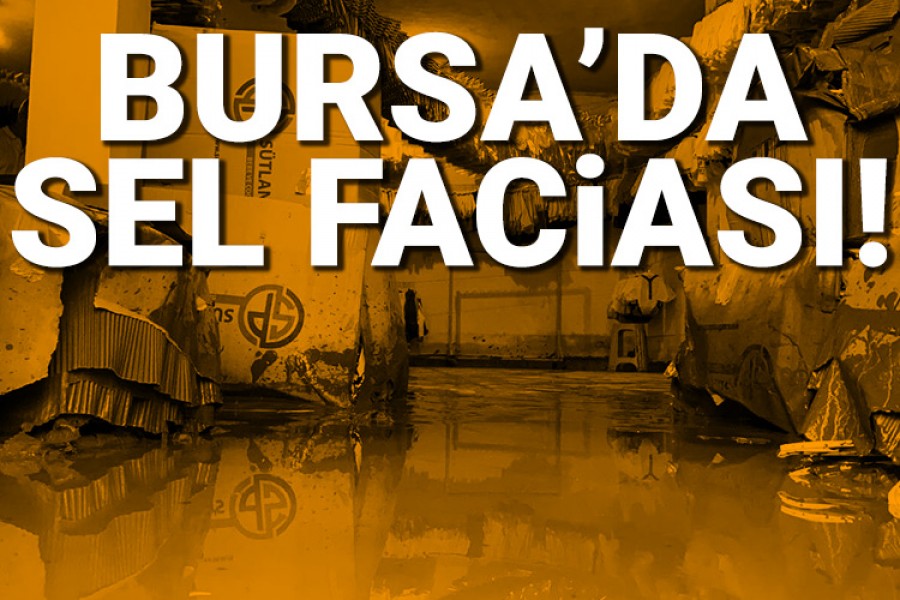 Kestel ve Yıldırım’da sel vatandaşları uykuda yakaladı