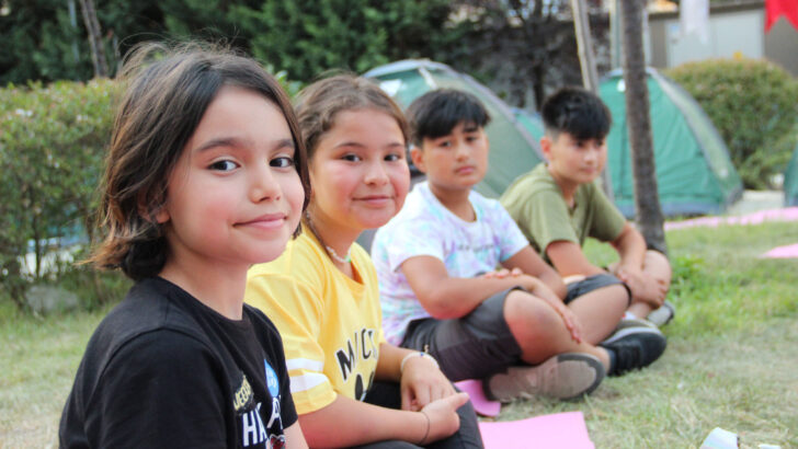 Maltepeli çocukların gece kampı deneyimi