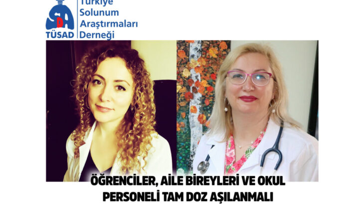 Öğrenciler, aile bireyleri ve okul personeli tam doz aşılanmalı!