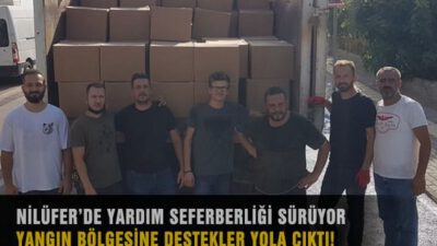 Nilüfer’de yardım seferberliği