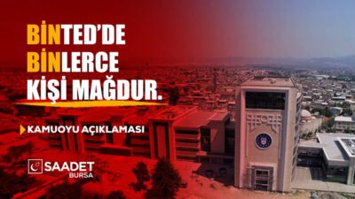 Bursa Büyükşehir Belediyesi Cumhurbaşkanı Genelgesinde Muaf mıdır?