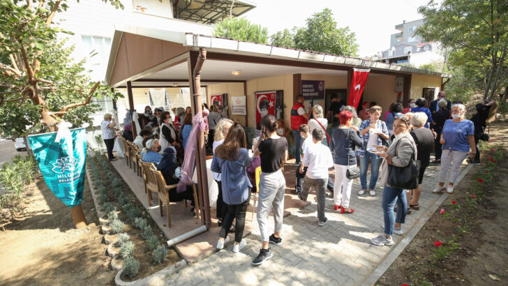Esentepeli kadınlar yeni mekanlarına kavuştu