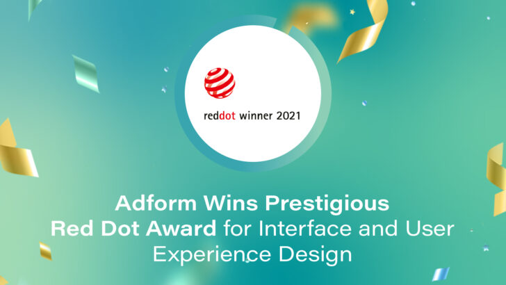 Adform FLOW, Red Dot’tan İletişim Tasarımı ödülü aldı