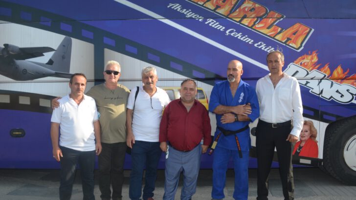 Oklarla Dans’ film ekibi Bursa’da