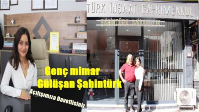 GENÇ MİMAR AÇILIŞ YAPMAK İÇİN DAVET EDİYOR