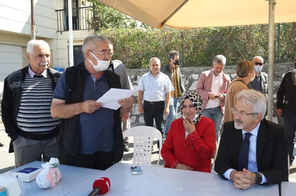 Başkan Erdem, Kültür Mahallesi’ndeydi