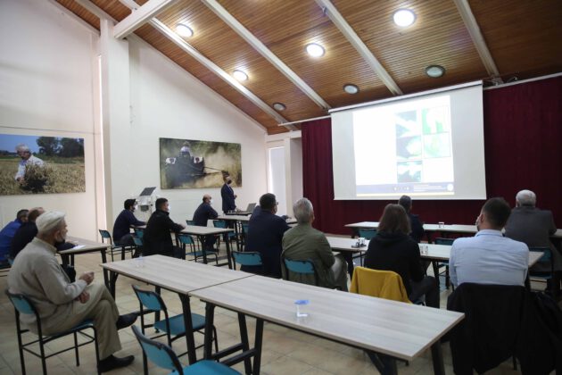 Çiftçi Evi’nde zeytin yetiştiriciliği eğitimi