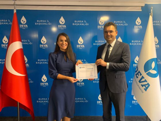 DEVA Partisi’nin Nilüfer İlçe Başkanı belli oldu!