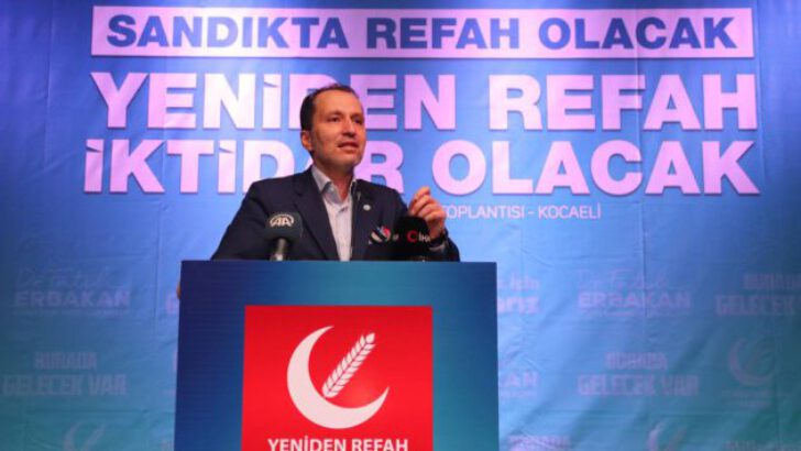 Yeniden Refah Partisi ilk seçimde sandıklardan yanardağ gibi patlayacak!