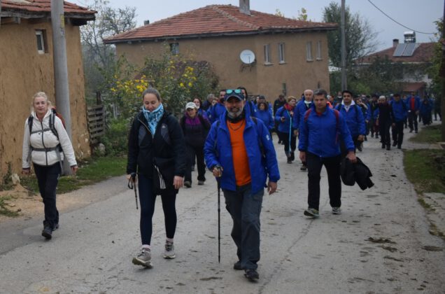 Cumhuriyet Bayramı’nı doğa yürüyüşünde kutladılar