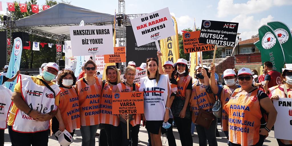 AHEF: KARARLIYIZ!  ÖDEME SÖZLEŞME YÖNETMELİĞİ ÇEKİLENE KADAR EYLEMLERİMİZ SÜRECEK
