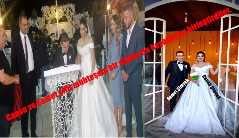 MUHTEŞEM BİR DÜĞÜN İLE HAYATLARINI BİRLEŞTİRDİLER